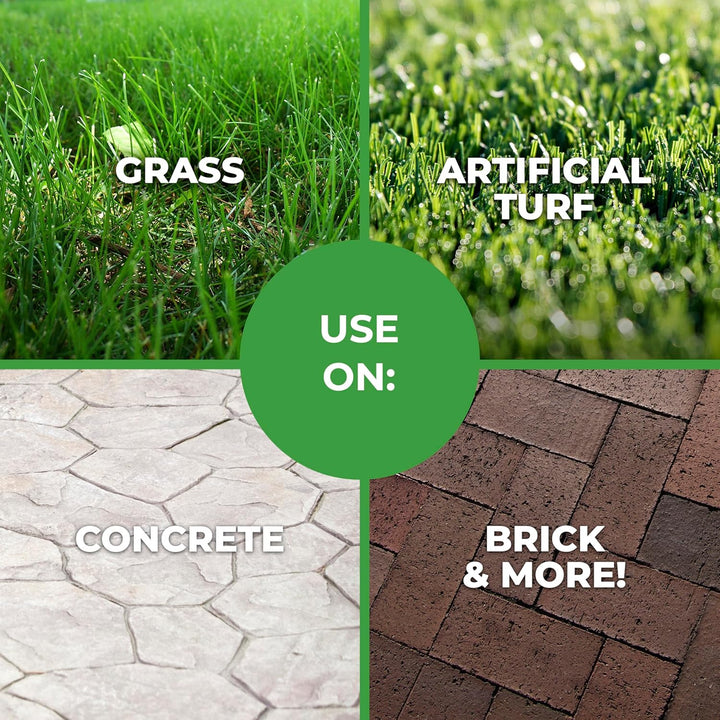 Outdoor Odor Eliminator for Pets, Dogs, 1 Gallon Refill - Ideal for Artificial Lawns & Patio, Milky White