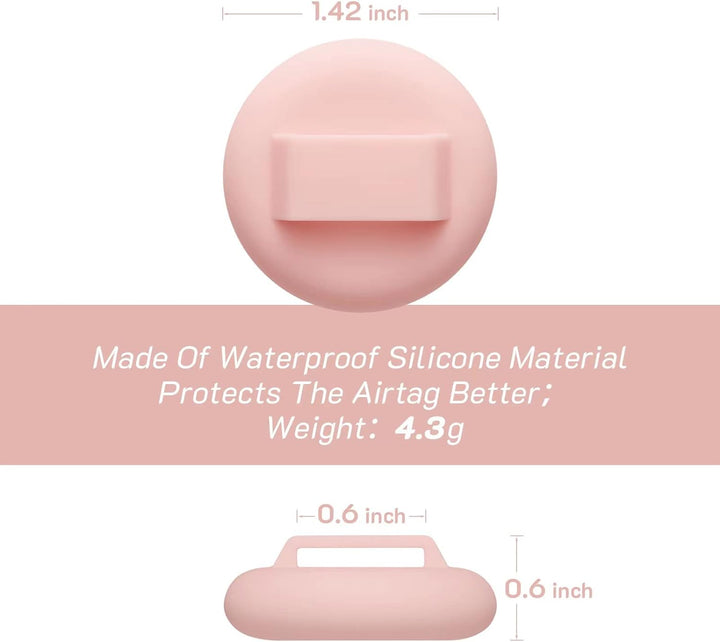 2 Pack Airtag Cat Collar Breakaway with Bell,Reflective Kitten Collar with Apple Airtag Cat Collar Holder,Adjustable 7-12In,Safety Buckle for Girl Boy Cats,Pet Supplies,Accessories,Gifts (Pink)