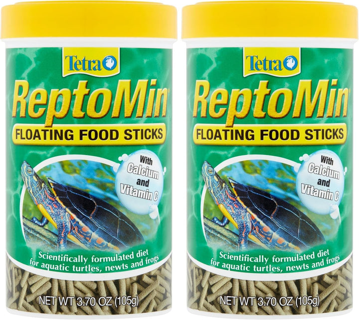 Reptomin Floating Food Sticks, for Aquatic Turtles, Newts and Frogs, 1.43 Pounds