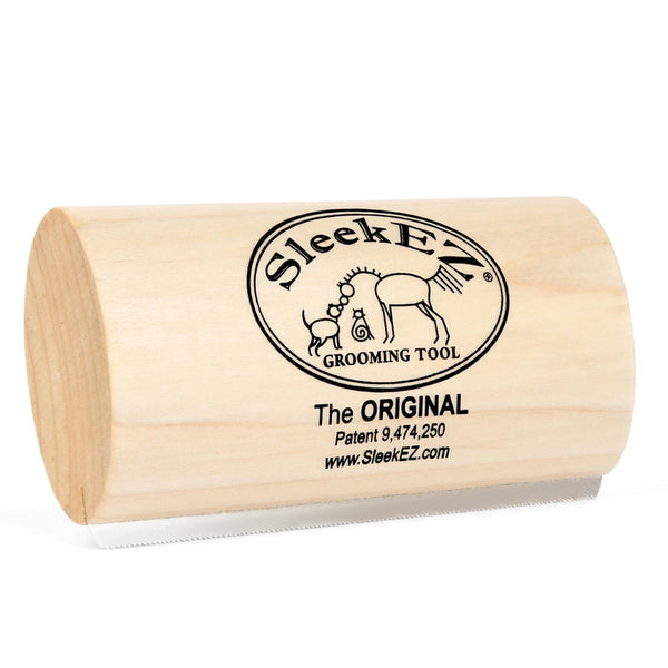 Dog Brush for Shedding & Dog Grooming Supplies | Pet Hair Removal Tool | Great for All Fur Types | for Short, Medium, & Long Hair Pets | Reduces Shedding by 95% | Made in USA | 1 Pack | 5 Inch