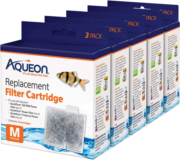 Aquarium Fish Tank Replacement Filter Cartridges Extra Small - 3 Pack