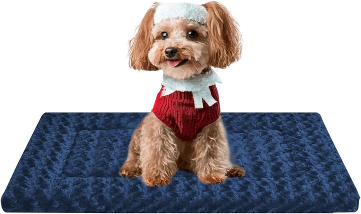 Dog Bed Mat - Dog Crate Pad - Reversible Dog Mat for Pet Comfort - Soft Bed Crate Pads with Dual-Sided Design for All Seasons - Durable, Machine Washable Mat for Crates, Travel, and Home