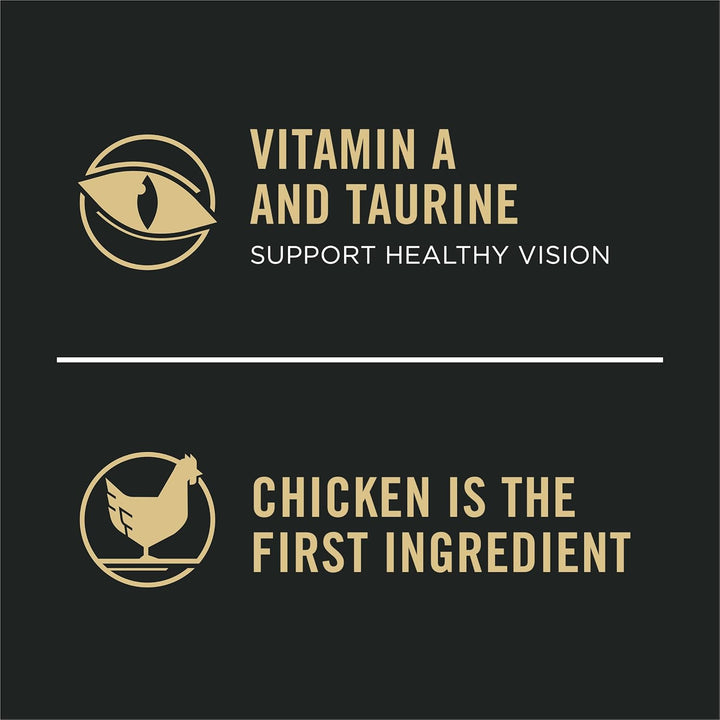 High Protein Cat Food with Probiotics for Cats, Chicken and Rice Formula - 7 Lb. Bag