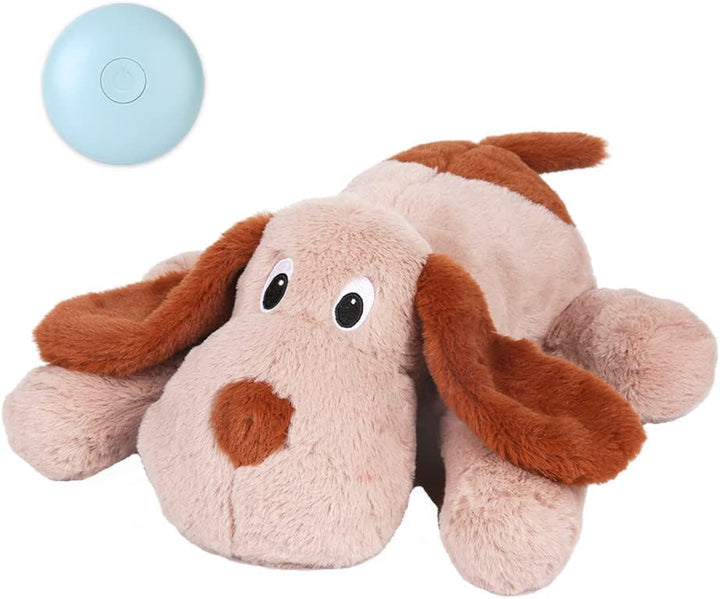 Heartbeat Puppy Toy, Comfort Cuddler Pillow, Dog Anxiety Relief Calming Aid,Heartbeat Stuffed Toy for Dogs,Puppy Heartbeat Toy Sleep Aid,Dog Heartbeat Toy for Pet