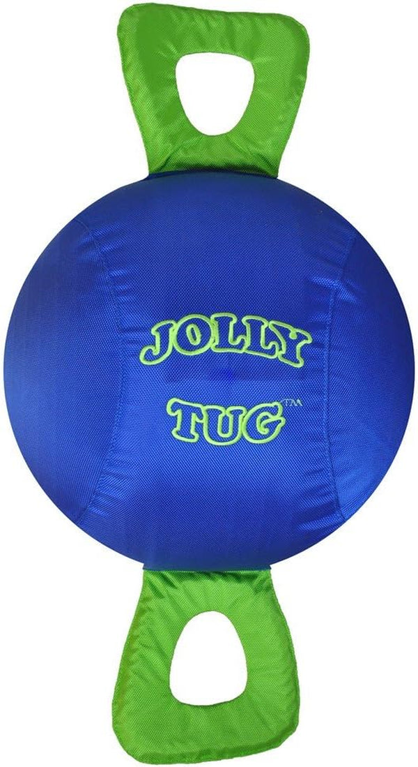 14" Jolly Tug Horse Toy, Blue (JT14 B),All Breed Sizes