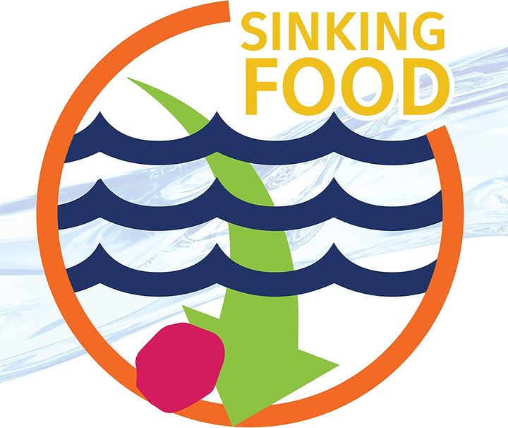 Shrimp Pellets Sinking Food for Tropical Fish, Goldfish, Loaches, Catfish and Other Bottom Feeding Fish, 6.5 Ounces