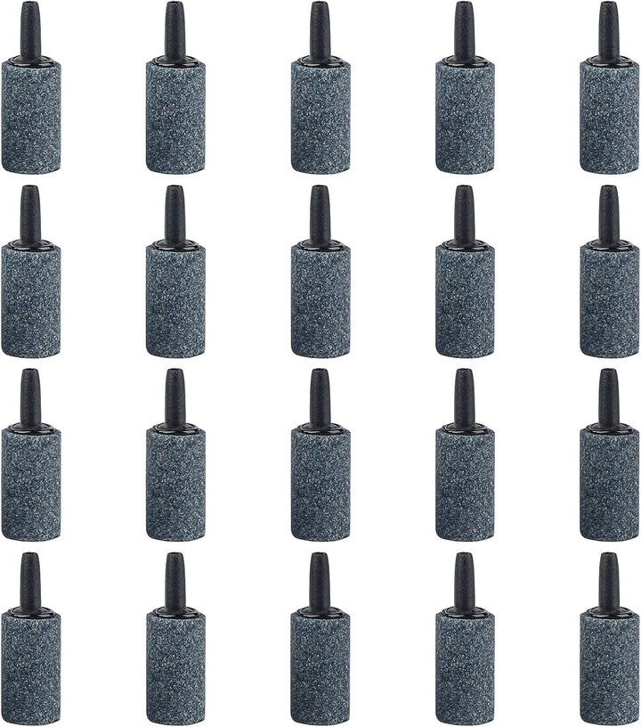 Aquarium Air Stone 1 Inch, Fish Tank Air Stone Aerator Bubble Diffuser for Nano Air Pumps Small Buckets and Fish Tanks, 10 Pack