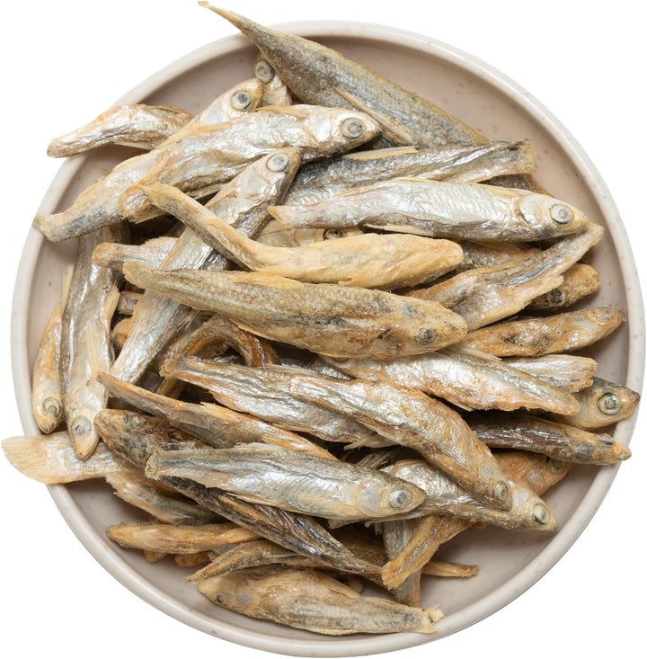 Minnows - 8.5 Oz Freeze Dried Minnows for Cats & Dogs - 100% Natural Premium Cat & Dog Treat (8.5 OZ)