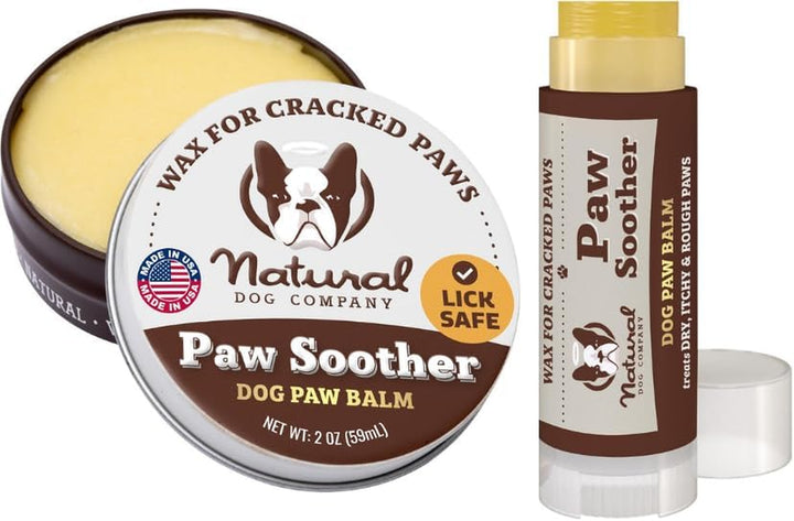 Pawtection Balm 2 Oz Stick – Dog Paw Protection Wax with Shea Butter & Calendula – Shields Paws from Snow, Ice, Salt, Hot Pavement & Rough Terrain – Lick-Safe, Vegan