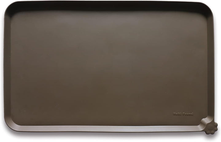 -Waterproof Pet Feeding Mats with High Lips - Multiple Size and Colors for Dogs, Cats & Others-G