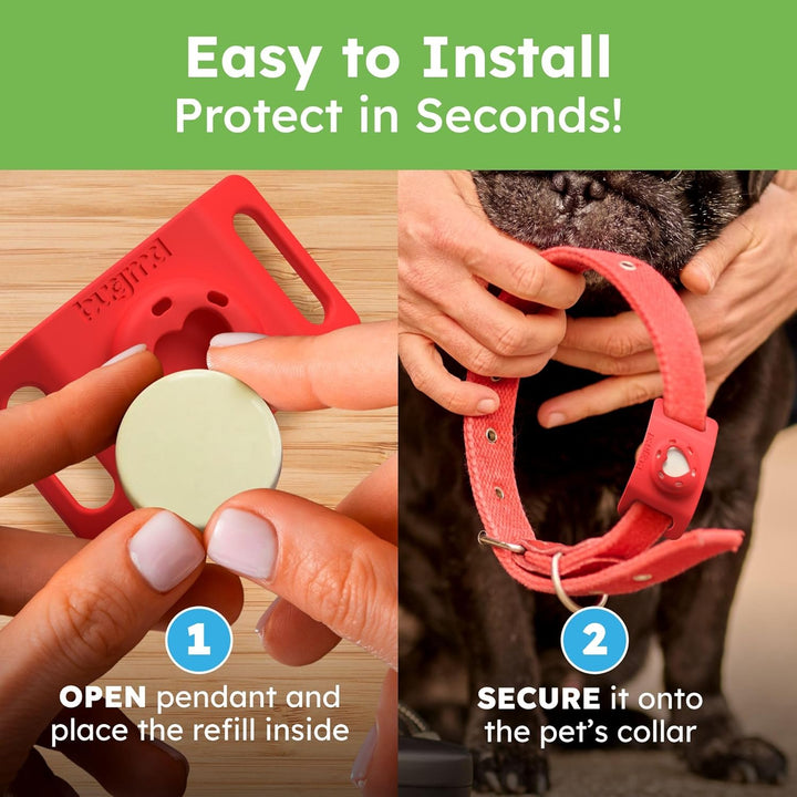 Paw Guardian Refill, Plant-Powered Flea & Tick Protection Tablets, 3 Count, 30-Day Protection, Natural Essential Oil Formula