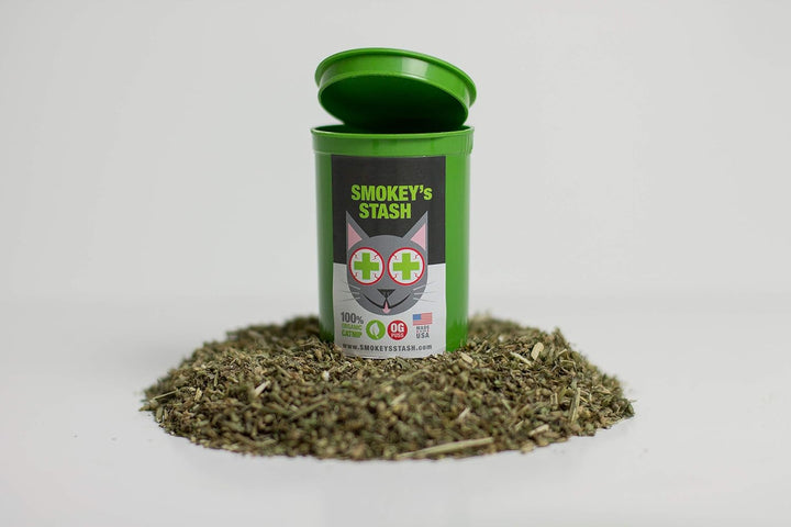 Cat Catnip Spray and Dried Organic Catnip Combo Maximum Potency Cat Nip Bundle