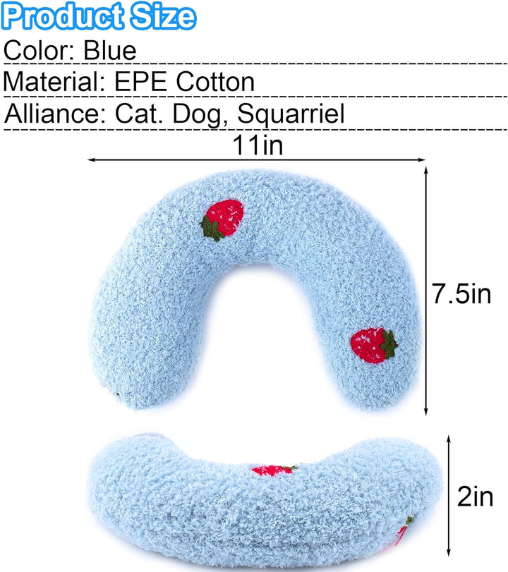 Dog Pillow, Anxiety Relief Pillow for Dog, Ultra Soft High Density Calming Pillow for Joint Relief Sleeping Improve, Pet Calming Toy
