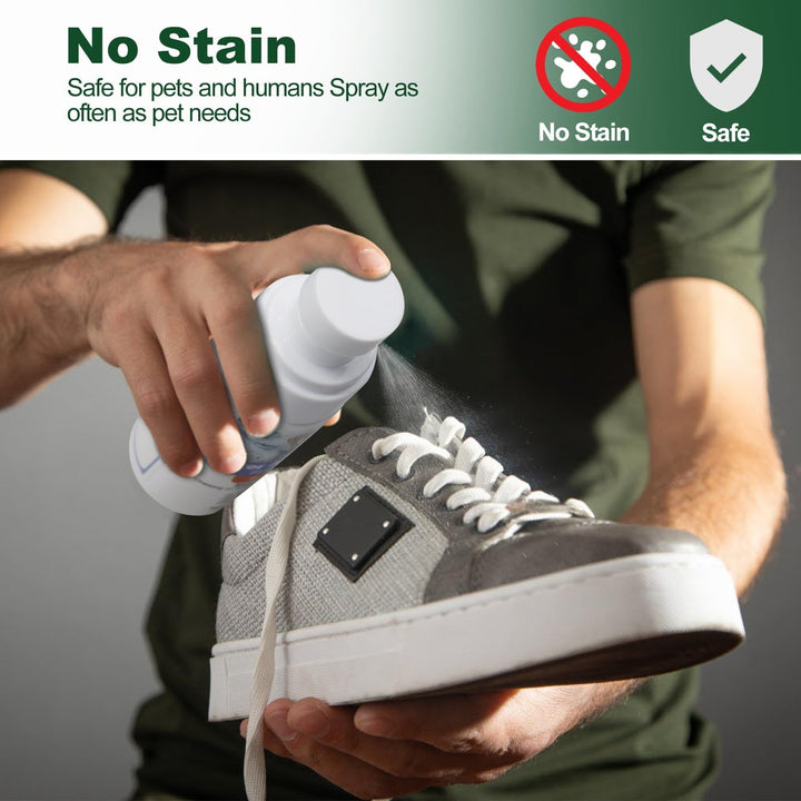 Effectively | 2 Bottles Bitter Apple Spray for Dogs to Stop Chewing, NO Chew Spray for Dogs Protect the Safety of Furniture and Your Belongings, Prevent Licking Injuries (Blue, M)