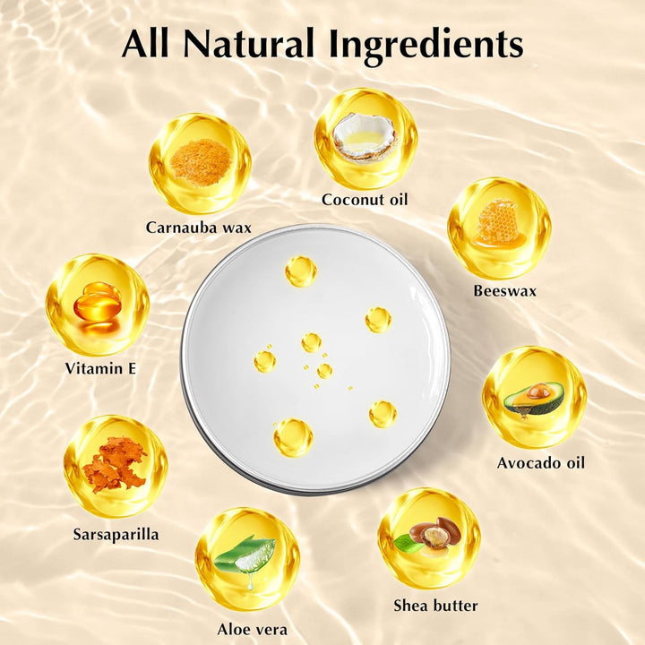 All-Natural Lick Safe Dog Paw Balm for Dogs & Cats | 2 Pack Dog Paw Pad Balm Paw Protector, Moisturizer & Soother for Dry Cracked Paws & Noses | Snout Soother for Dogs (1.23Oz*2)