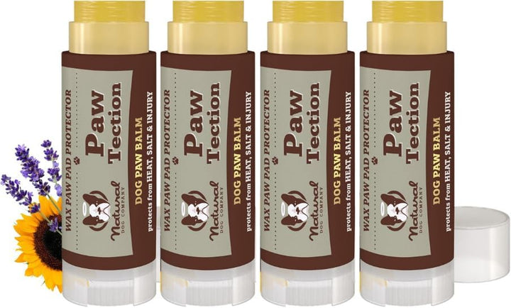 Pawtection Balm 2 Oz Stick – Dog Paw Protection Wax with Shea Butter & Calendula – Shields Paws from Snow, Ice, Salt, Hot Pavement & Rough Terrain – Lick-Safe, Vegan