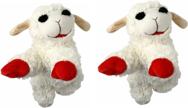 Lambchop Plush Dog Toy 24" with Squeaker Color:White 24" Size:Pack of 1