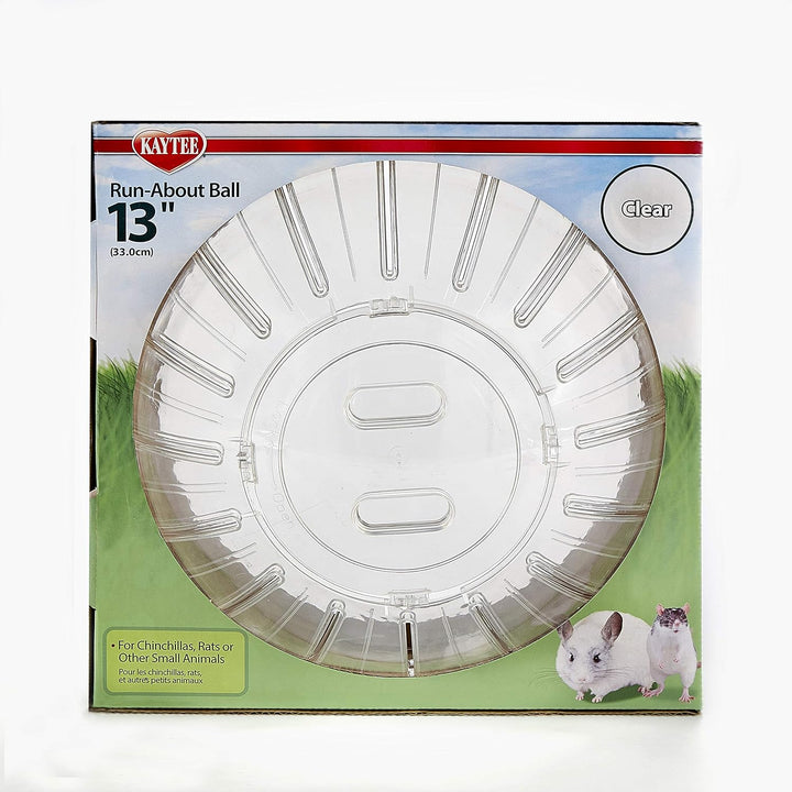 7" Clear Run-About Exercise Ball for Pet Hamsters & Gerbils