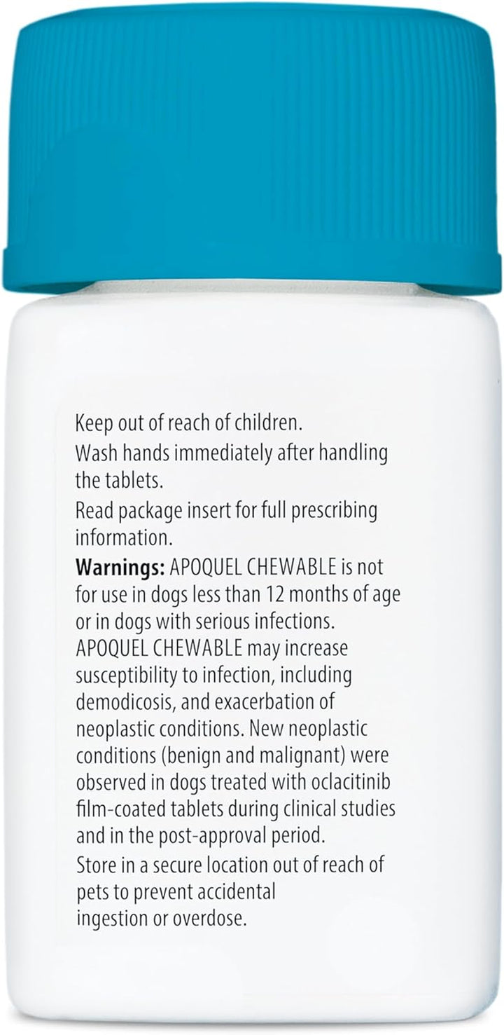Chewable (Oclacitinib Chewable Tablet) for Dogs, 16 Mg, 30 Tablets