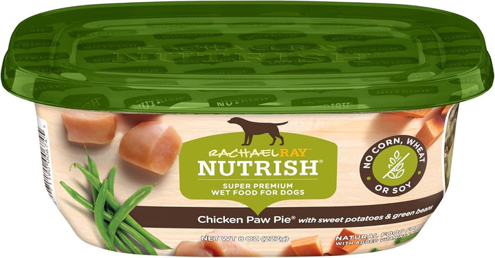 Rachael Ray  Premium Natural Wet Dog Food, Savory Favorites Variety Pack, 8 Ounce Tub (Pack of 6)