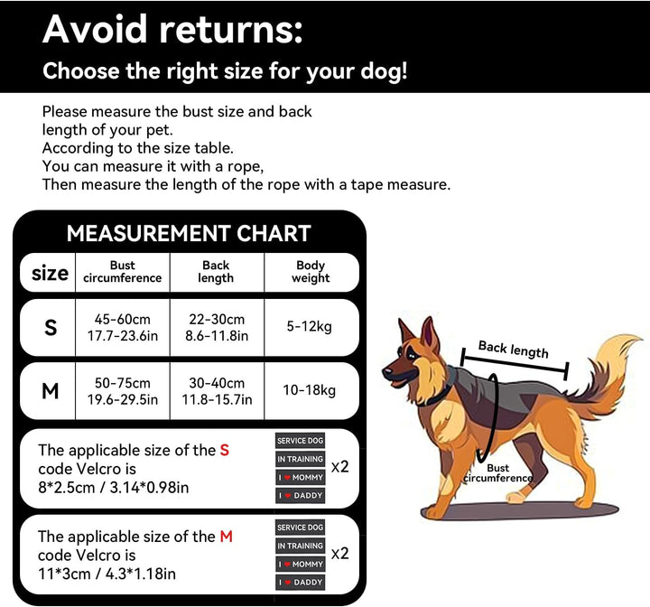 Dog Wheelchair for Back Legs,Adjustable Lightweight Aluminum Profile Pet Wheel Chair Has Added Hand-Carrying Assistance and Reflective Functions for Small Dogs and Cats