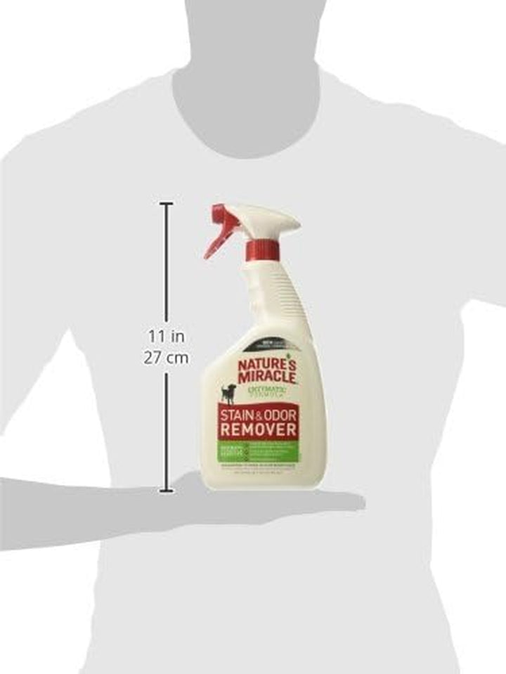 Nature’S Miracle Stain and Odor Remover Dog, 32 Ounces, Everyday Mess Enzymatic Odor Control Formula