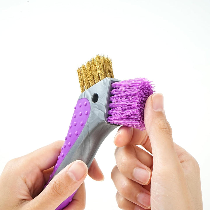 Horse Hoof Pick with Dual Brush,Tpr Non-Slip Grip, Farrier Tool Hoof Pick for Horse Hoof Cleaning and Grooming