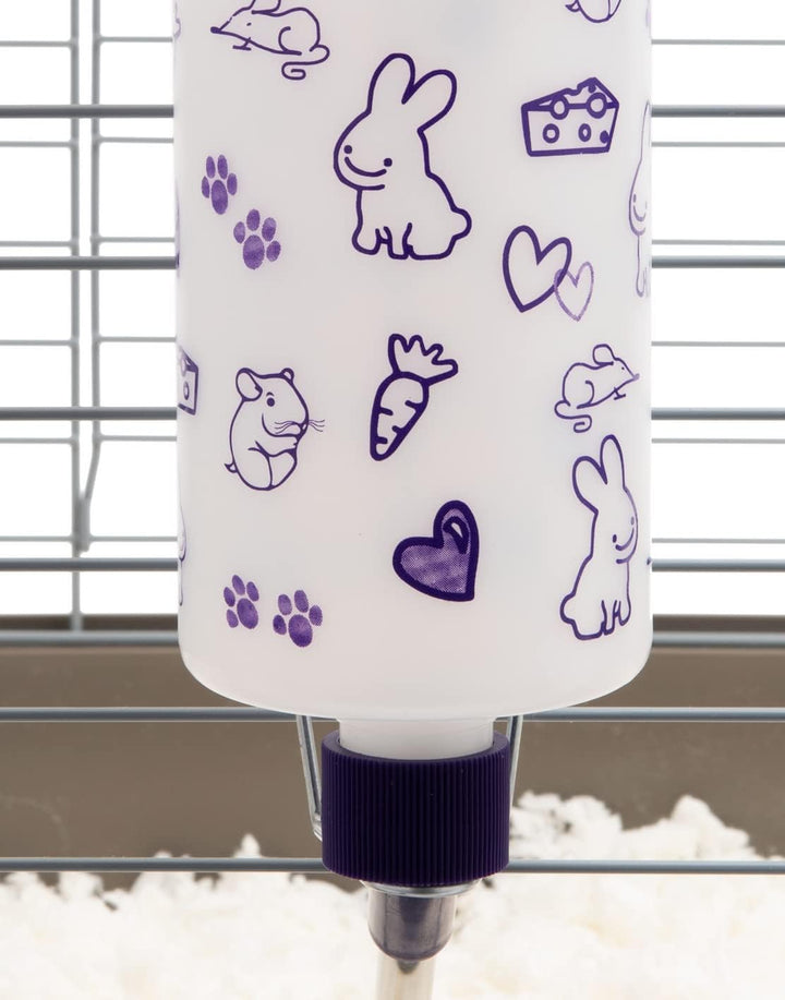 32Oz Weather Resistant Water Bottles with Heavy Duty Mount for Rabbits and Ferrets (Rabbits)