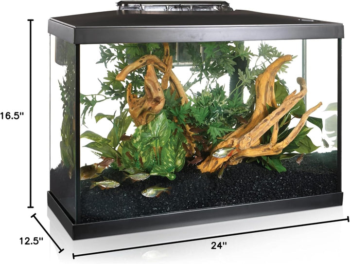 Aquarium Kit - 20 Gallon Fish Tank - LED
