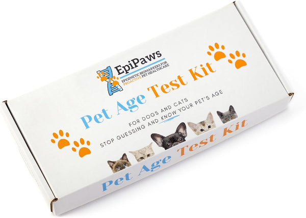 Pet Age Test, Age Test for Dogs and Cats, Epigenetic Biomarker Test, at Home, Safe, Easy and Affordable, Includes Wellness Insight for Your Pet’S Life Stage, Great for Rescued Pets
