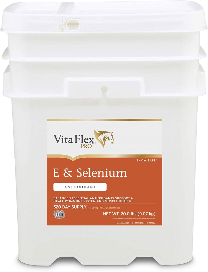 Pro E and Horse Selenium Supplement, Balanced Essential Antioxidants, 4 Pound, 64-Day Supply