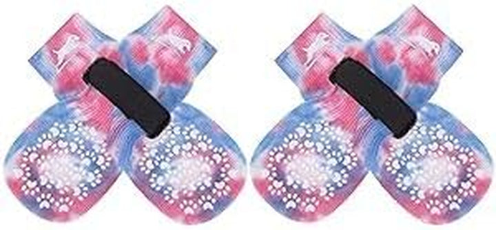 anti Slip Dog Socks to Prevent Licking Paws, Dog Shoes for Hot Pavement, Dog Booties for Small Medium Large Senior Dogs, Traction Control Boots & Paw Protectors for Hardwood Floors