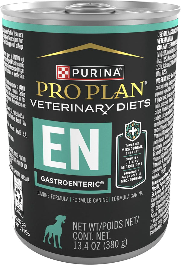 Purina  EN Gastroenteric Canine Formula Wet Dog Food - (Pack of 12) 13.4 Oz. Cans