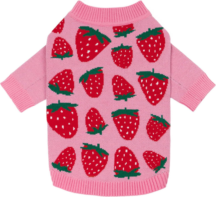 Pumpkin Dog Sweater, Thanksgiving Outfit for Small Dogs Boy Girl, Pet Outfit, Orange, Beige, Medium