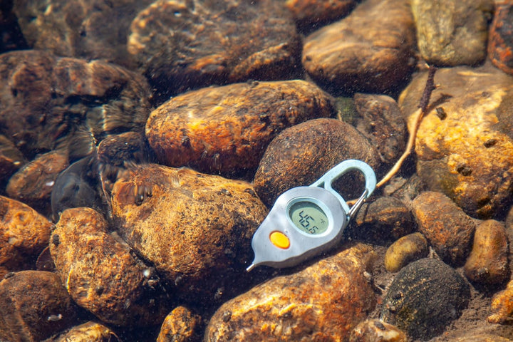 Riverkeeper Digital Thermometer | Fly Fishing Water Temperature Stream Thermometer | Lake Water Temperature Guage