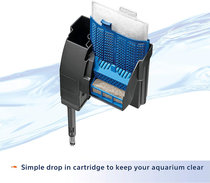 Aquarium Fish Tank Starter Kit with LED Lighting 10 Gallon Fish Tank