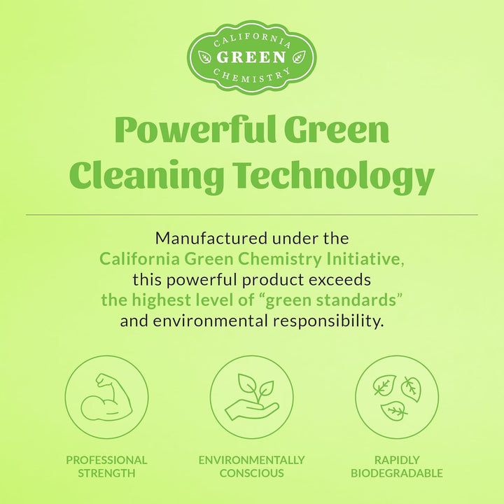 Pet Stain and Odor Remover - Powerful Cleaner for Dog Urine, Sweat, and Other Messes, Destroys and Removes Odor and Stain Molecules, Eco-Friendly Formula for Carpets and Home, 128Oz