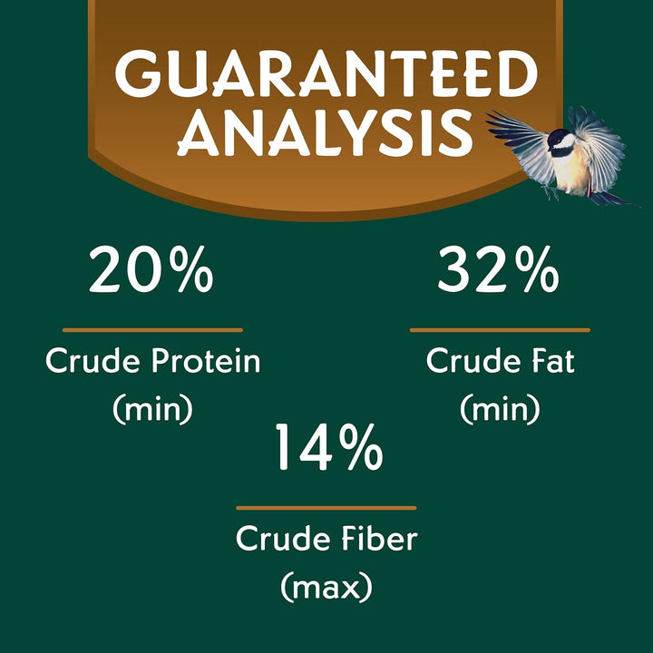 Sunflower Hearts & Chips Wild Bird Food, No Mess Sunflower Seeds for Birds, 5.5-Pound Bag