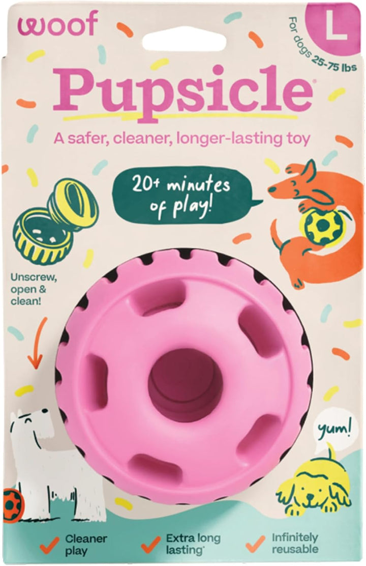 Pupsicle - Long-Lasting Interactive Dog Toy to Keep Your Pup Busy and Distracted - Safe for Dogs - Low-Mess Design - Dog Toys for Medium and Large Dogs 25-75 Lbs