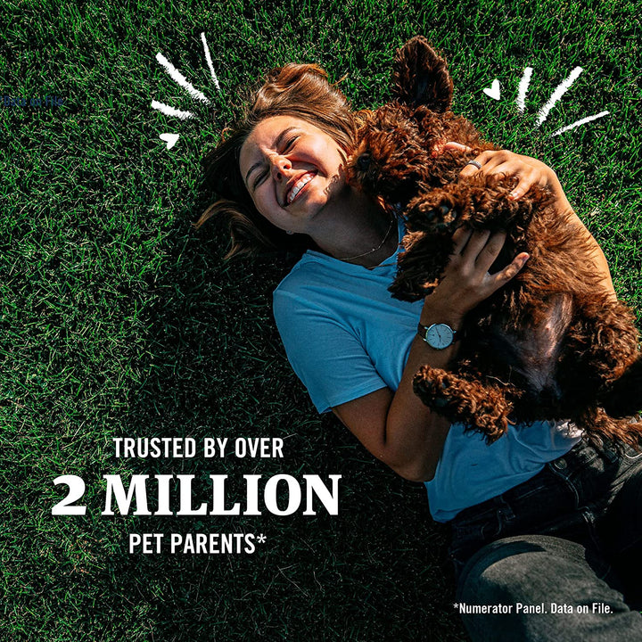 plus Flea and Tick Prevention for Dogs, Dog Flea and Tick Treatment, 6 Doses, Waterproof Topical, Fast Acting, Large Dogs Dogs (45-88 Lbs)