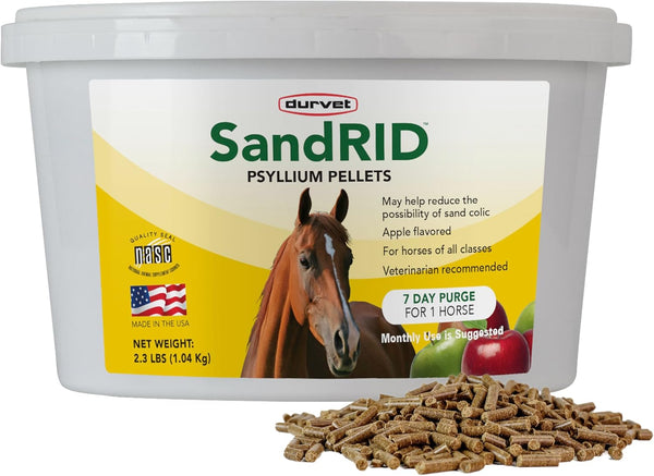 /Equine 699696 Sandrid Psyllium Pellets Value Pack for Equine, 2.3 Lb