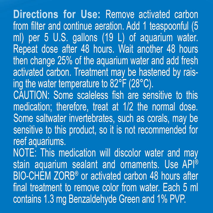 LIQUID SUPER ICK CURE Fish Remedy, Freshwater and Saltwater Fish Medication 4 Fl Oz(Pack of 1), White