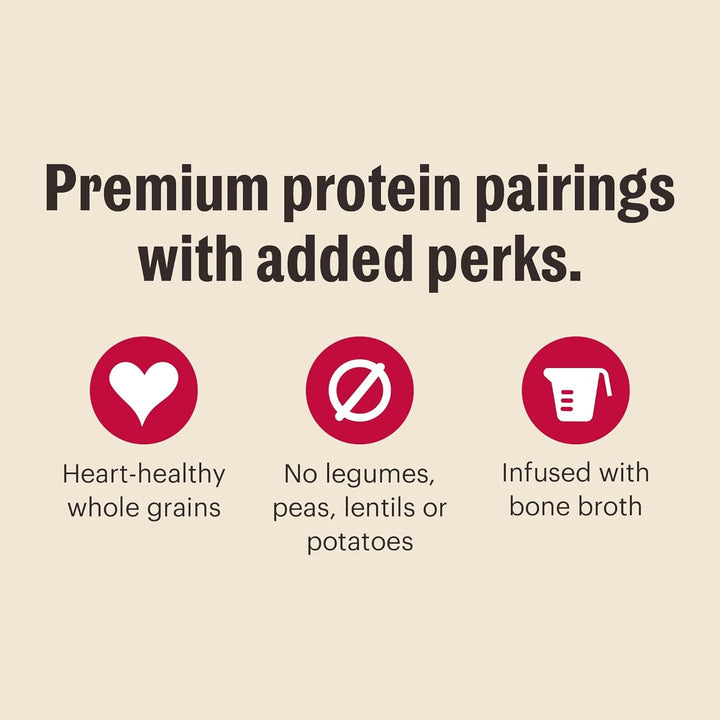 Wholemade™ Whole Grain Beef & Salmon Dog Food, 10 Lb Box