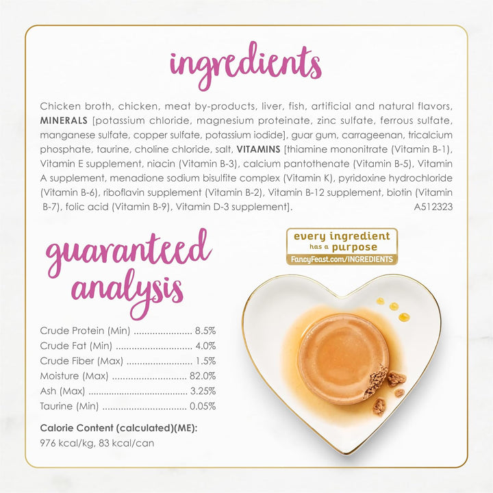 Purina  Gravy Lovers Chicken Feast Pate in Wet Cat Food Gravy - (Pack of 24) 3 Oz. Cans