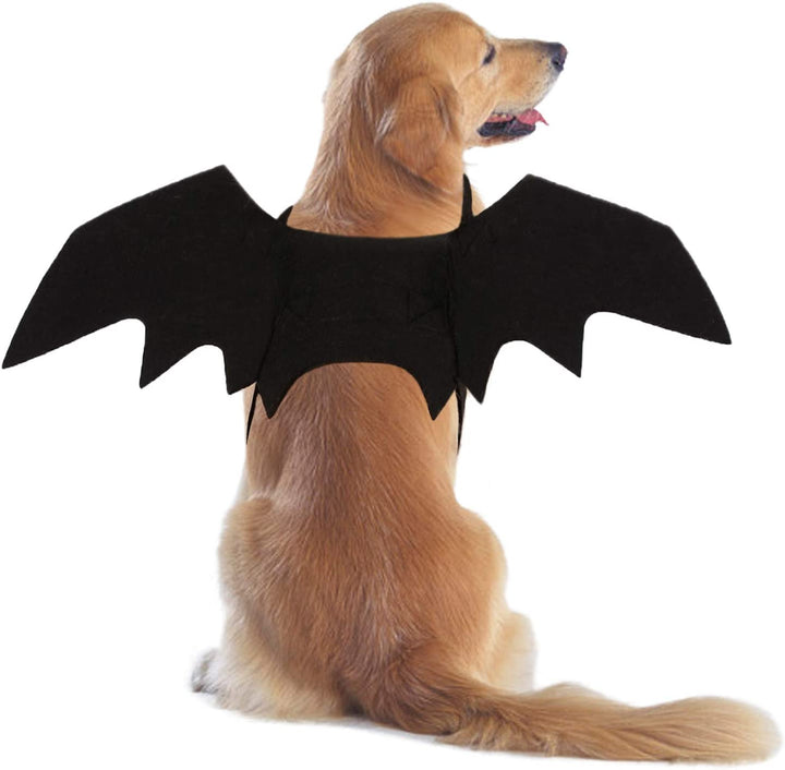 Dog Bat Costume - Halloween Pet Costume Bat Wings Cosplay Dog Costume Cat Costumes for Party L