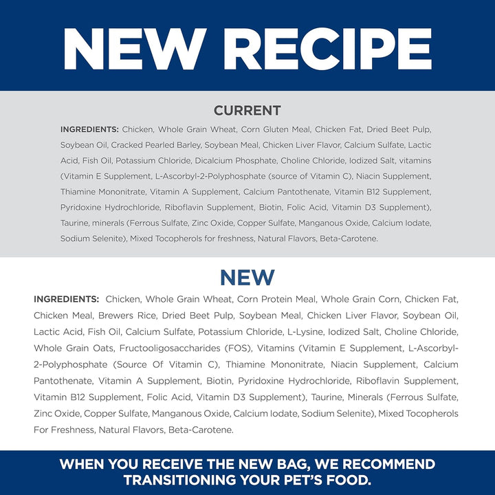 Adult 1-6, Adult 1-6 Premium Nutrition, Dry Cat Food, Chicken Recipe, 4 Lb Bag