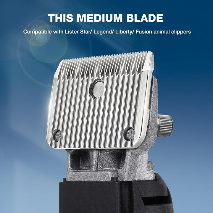 A2/AC Medium Blade 2.5Mm (3/32”) Cut Length, Fits Equine and General Livestock, Compatible with Lister Star/Legend/Liberty/Fusion Animal Clippers