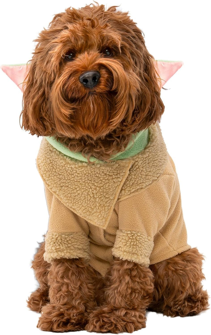 Grogu Pet Hoodie - Hooded Pet Shirt with Sleeves and Ears