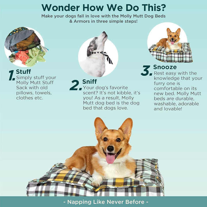 Water-Resistant Dog Bed Liner, Nylon Bed Liner for Dogs, Easy to Clean, Gray, Round, 36”X36”X4.75”