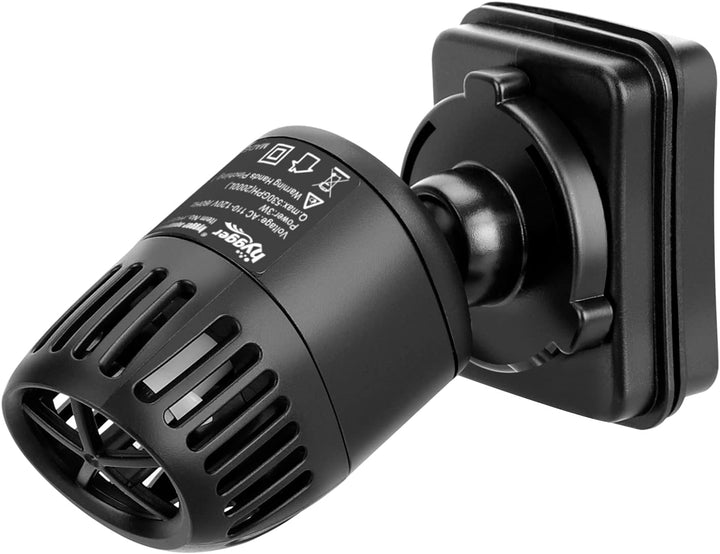 Mini Wave Maker for 15-40 Gallon Aquarium with Magnetic Mount Quiet Powerhead for Saltwater and Freshwater Fish Tank 530 GPH